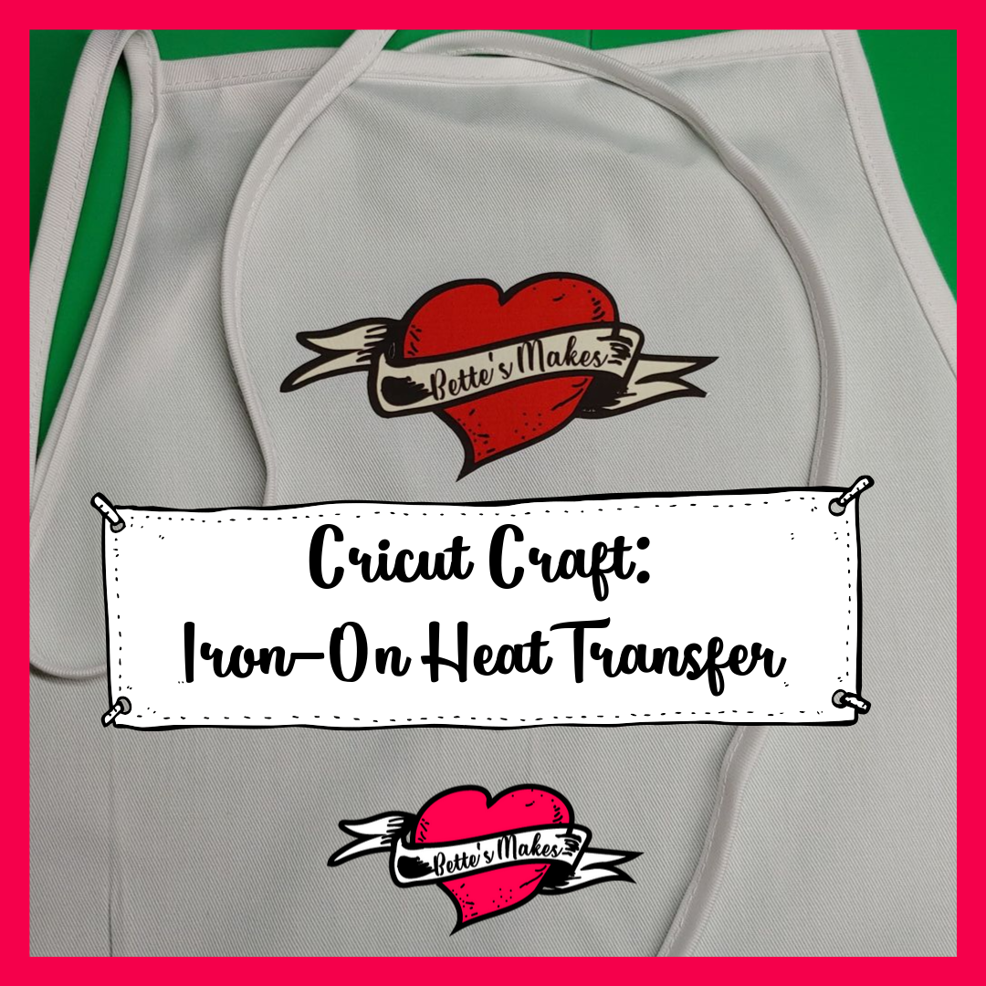 Cricut Craft: Iron-On Heat Transfer Project